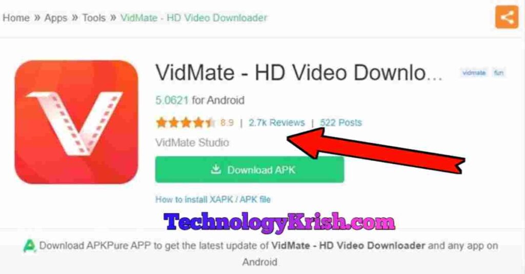 Videmate – Gana Download Karne Wala Apps